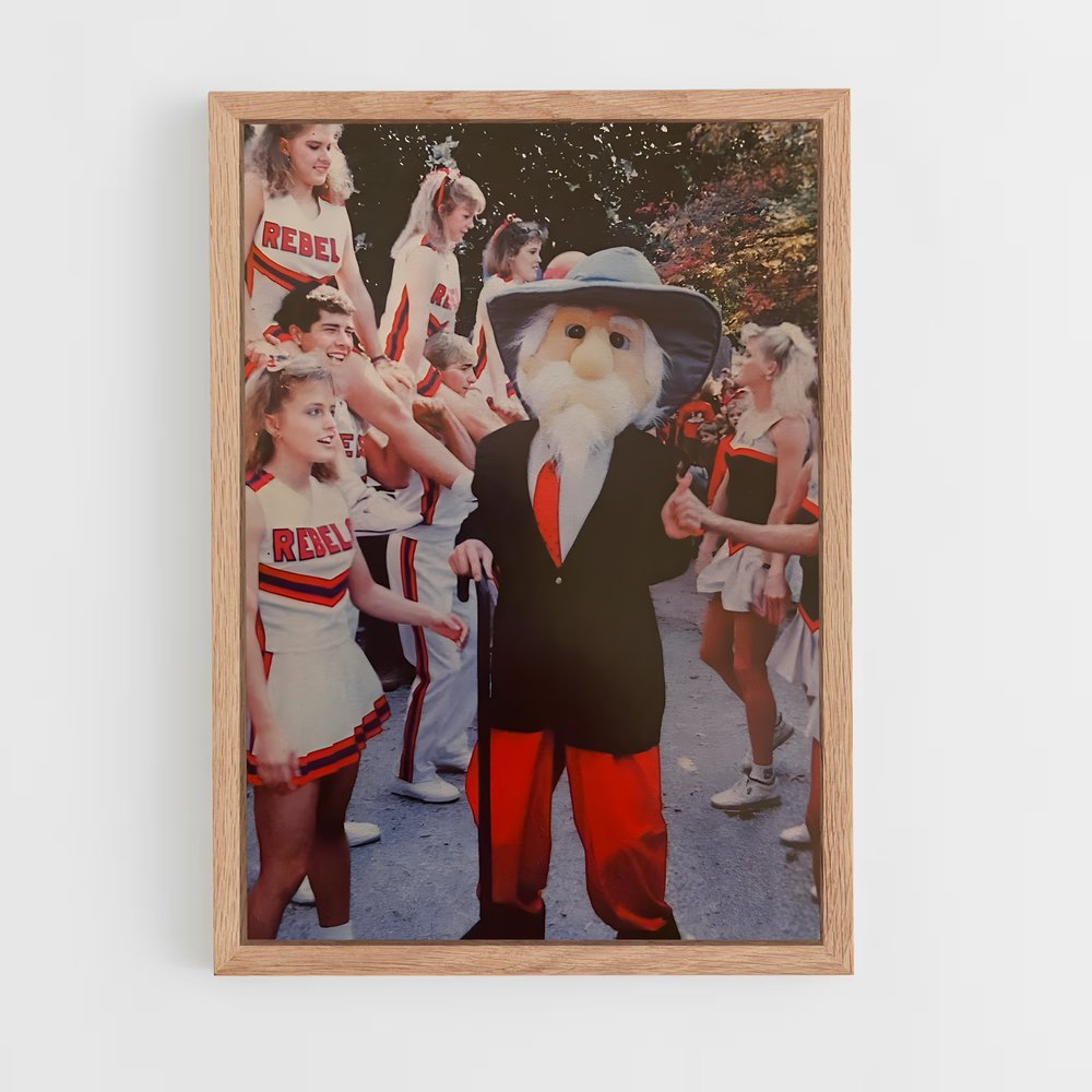 Poster Santa Rebels – affiche Baseball (vue 4)